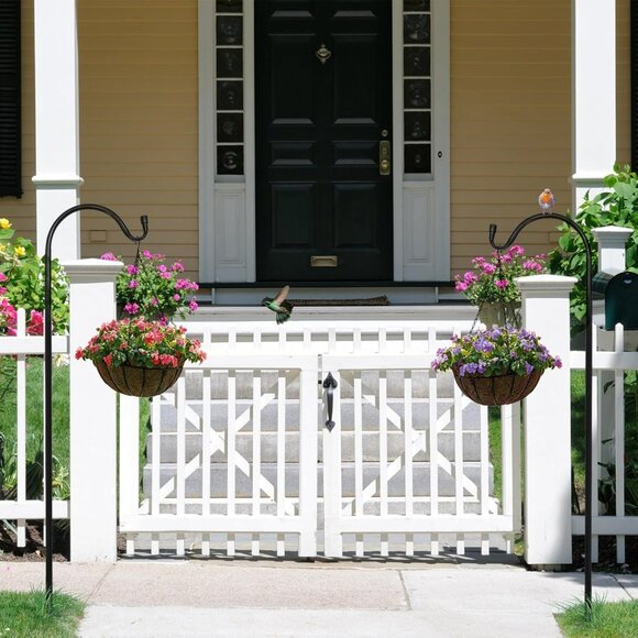 Heavy Duty Shepherds Hook, 37' Inch Tall Adjustable - Plants & Garden - Picture 1 of 5